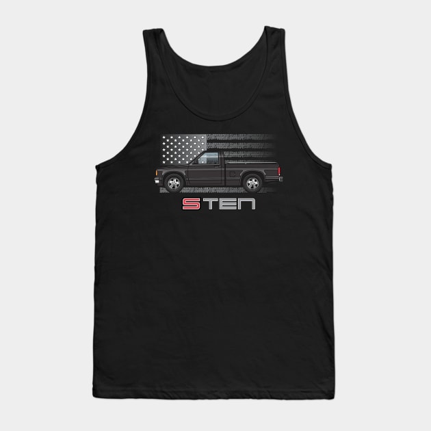 USA Black Tank Top by JRCustoms44